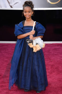 gty Quvenzhane Wallis red carpet thg 130224 vblog Oscars 2013: Academy Awards Live Updates