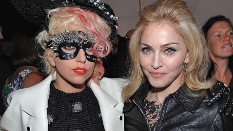 gty lady gaga madonna ll 120529 wblog Madonna Covers Lady Gagas Born This Way During Rehearsal
