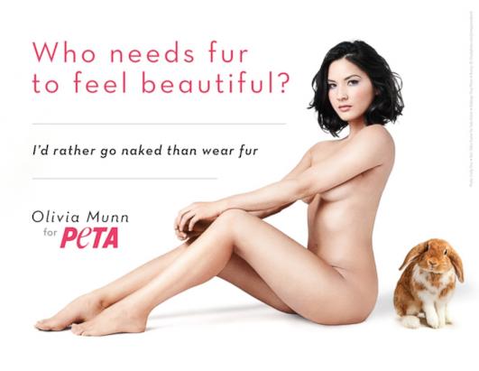 Celebs Pose Nude For PETA Photos ABC News