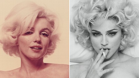 ht marilyn monroe madonna nude jrs 120508 wblog Nude Photos of Marilyn, Madonna Up for Auction