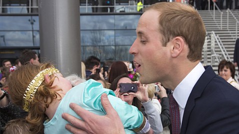 News Entertainment on Wenn Prince William Ll 130404 Wblog Little Girl Rejects Prince