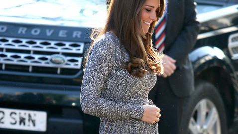 gty kate middleton pregnant belly thg 130219 wblog Grey Poupon Brings Back Iconic TV Ad