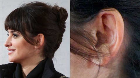 gty penelope cruz acupuncture ear lpl 130124 wblog Penelope Cruz Sports Acupuncture Beads