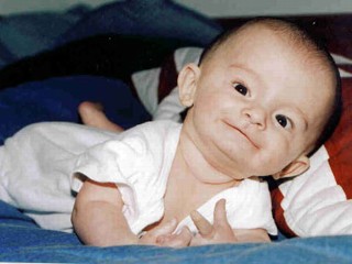 <b>Ian Earley</b> as a 4-pound baby. - ht_ian_as_baby_thumbelina_2_110105_mn