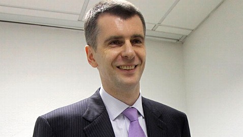 MIKHAIL PROKHOROV to Run for President of Russia