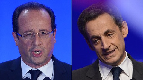 Accidental president rides anti-Sarkozy wave