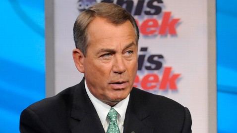Speaker Boehner Says Obama Economic Message Divides Americans ...