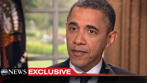Obama: 'I Think Same-Sex Couples Should Be Able to Get Married'