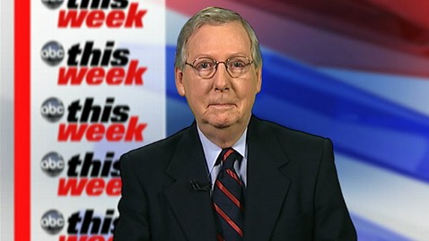 abc mitch mcconnell this week jt 130106 wblog Sen. Mitch McConnell: The Tax Issue Is Finished