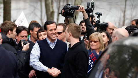 Hours Before NH Debate, Santorum Attacks Romney