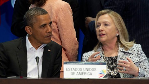 ap barack obama hillary clinton ll 120514 wblog President Obama Prepares for Cabinet Shuffle