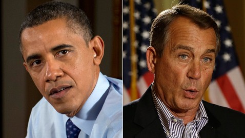 ap barack obama john boehner jt 121209 wblog Obama and Boehner Not Far Apart on Fiscal Cliff? Not Really