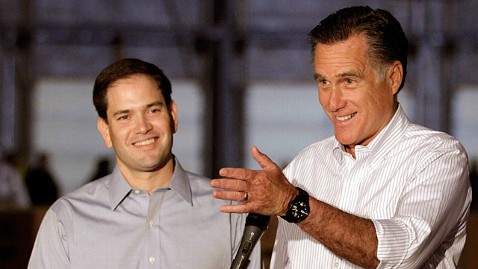 ap marco rubio romney jp 120622 wblog EXCLUSIVE: Democrats Dump Opposition Research On Top Vice Presidential Contenders