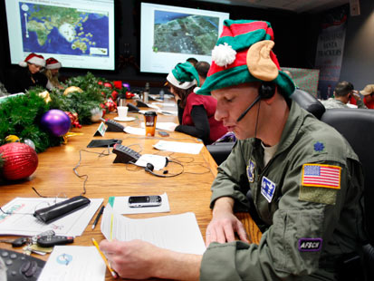 NORAD SANTA Tracker: A Christmas Eve Tradition