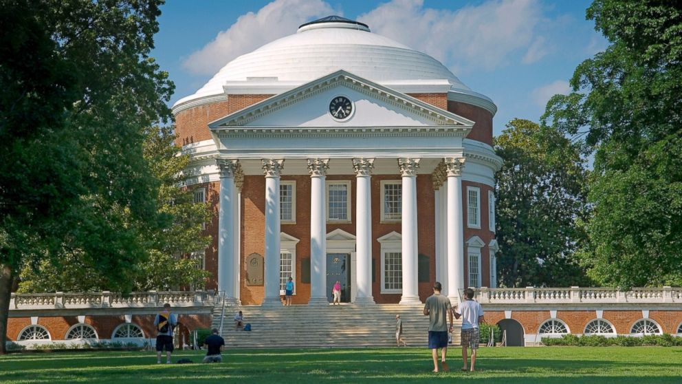 PHOTO: Rotunda at the University of Virginia, Charlottesville.