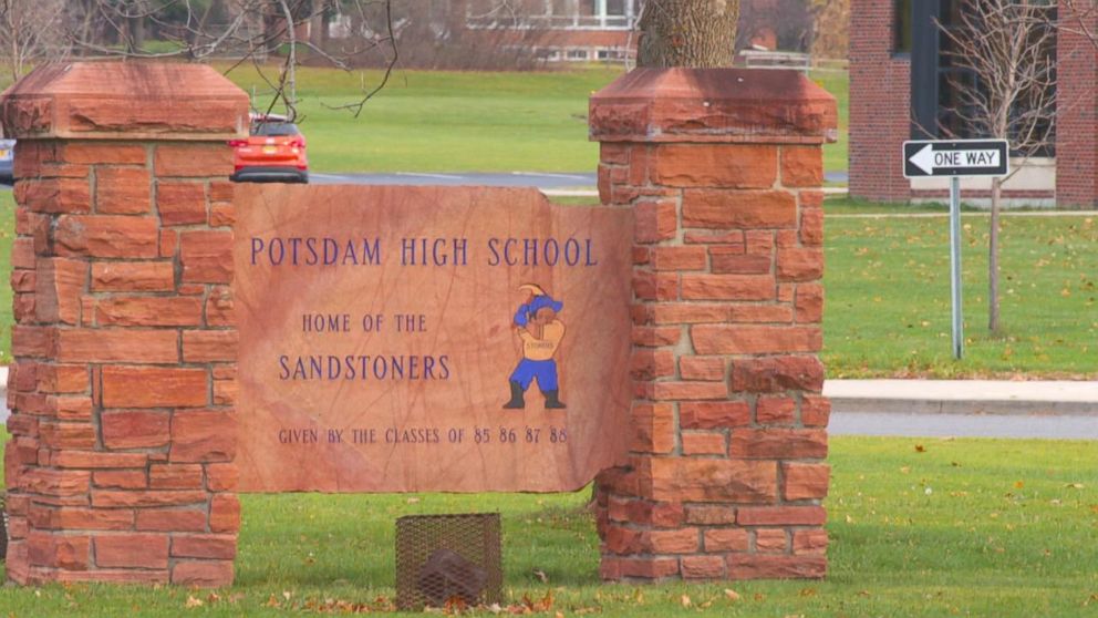 PHOTO: Potsdam High School in Potsdam, New York.