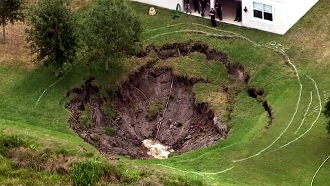 Sinkholes Florida on Abc Sinkhole Dm 120504 Wblog The Science Of Sinkholes  Are You At Risk