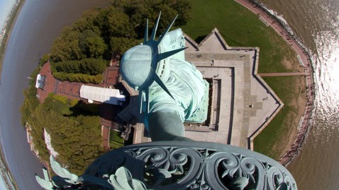 go inside statue of liberty