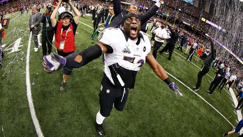gty ray lewis kb 130203 wblog Super Bowl XLVII Live: Score, Commercials and More