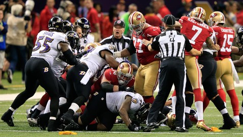 gty rough game kb 130203 wblog Super Bowl XLVII Live: Score, Commercials and More