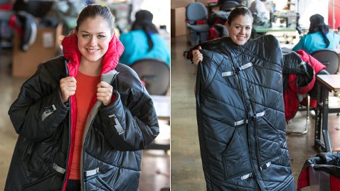 ht homeless coat 2 mi 130507 wblog Sleeping Bag Coats Warm, Employ Detroit Homeless