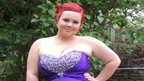 High School Prom Dress Cleavage