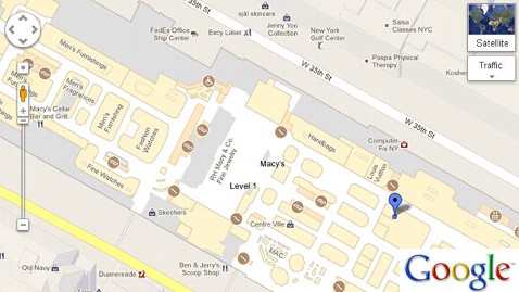 ht macys dm 121122 wblog Black Friday Shoppers Treated to Google Maps New Indoor Floor Plans