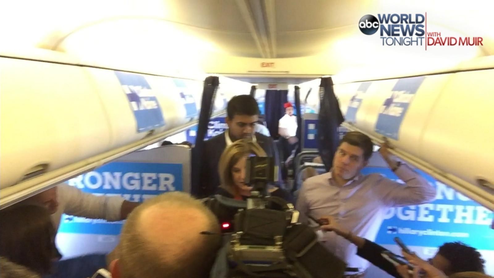 2016 - 14 Days: On Board 'Hill Force One' Before Clinton Campaigns in FL 