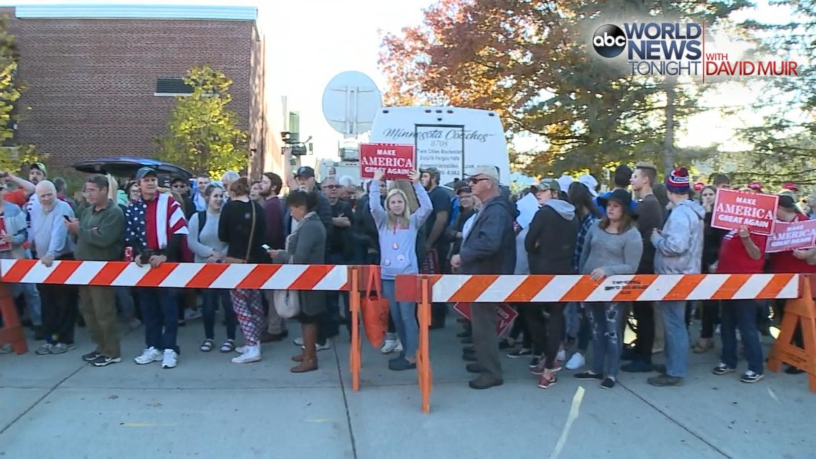 2016 - 7 Days: Trump Wisconsin Rally Draws Supporters, Protestors 