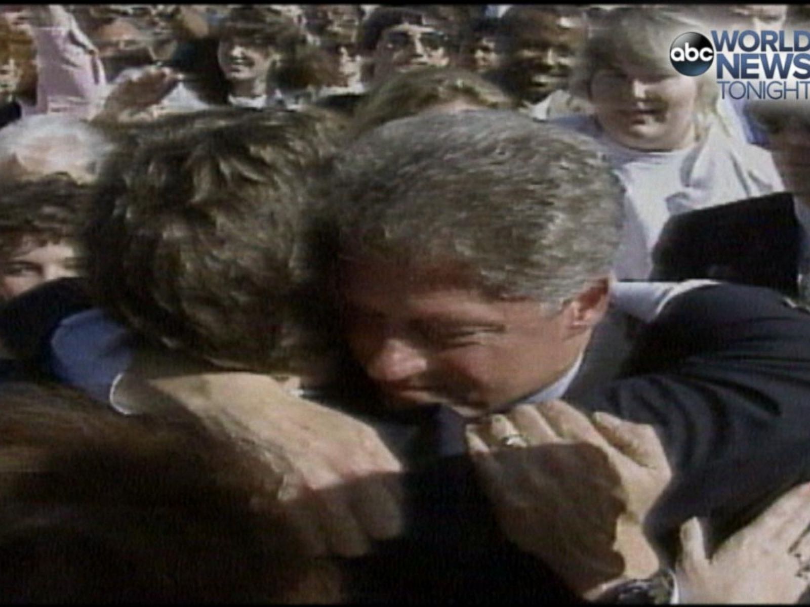 1992 - Election Day: Clinton Casts Ballot In Little Rock