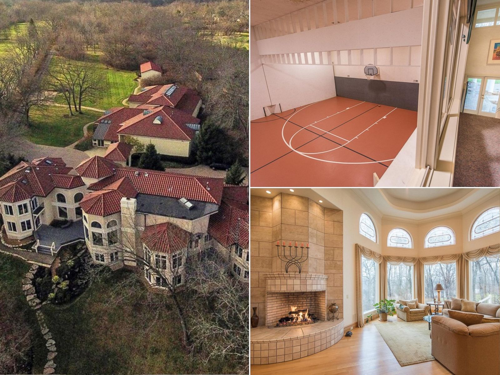 March Madness Homes With Basketball Courts For Sale Photos ABC News