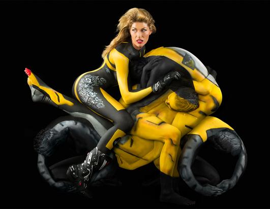 9 Amazing Body Painting Photographs by Trina Merry
