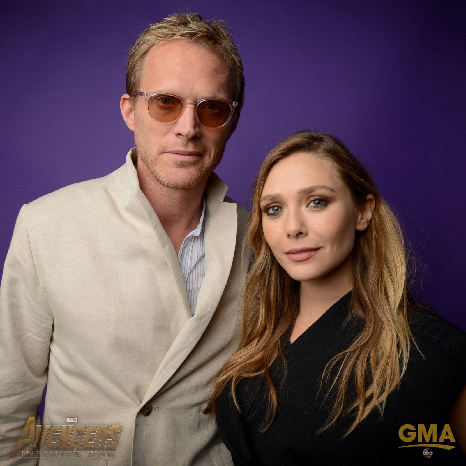 Elizabeth Olsen Paul Bettany At D Expo For Disney S Wandavision Hot Sex Picture 