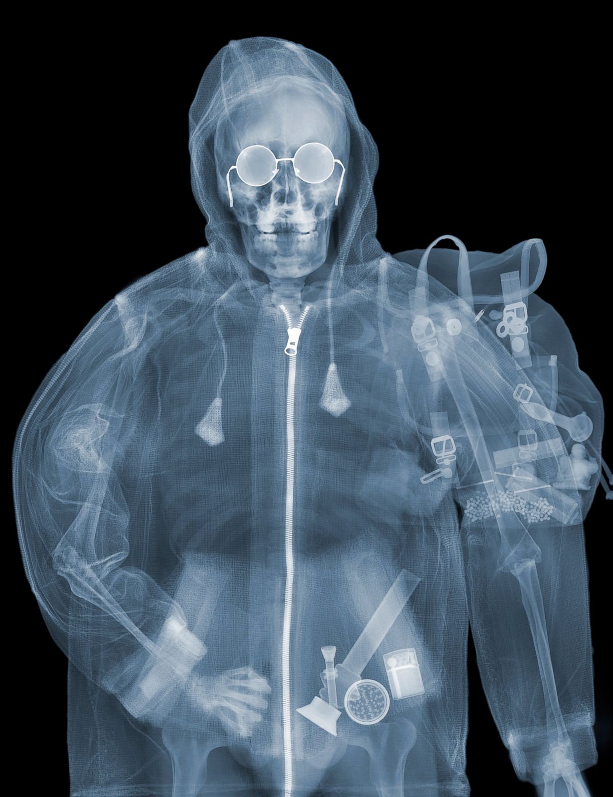 Punk Picture Nick Veasey S X Ray Art Abc News
