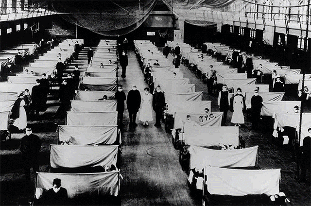 Pandemics 1918 v.s 2019 Hospital-03-as-gty-200724-resized