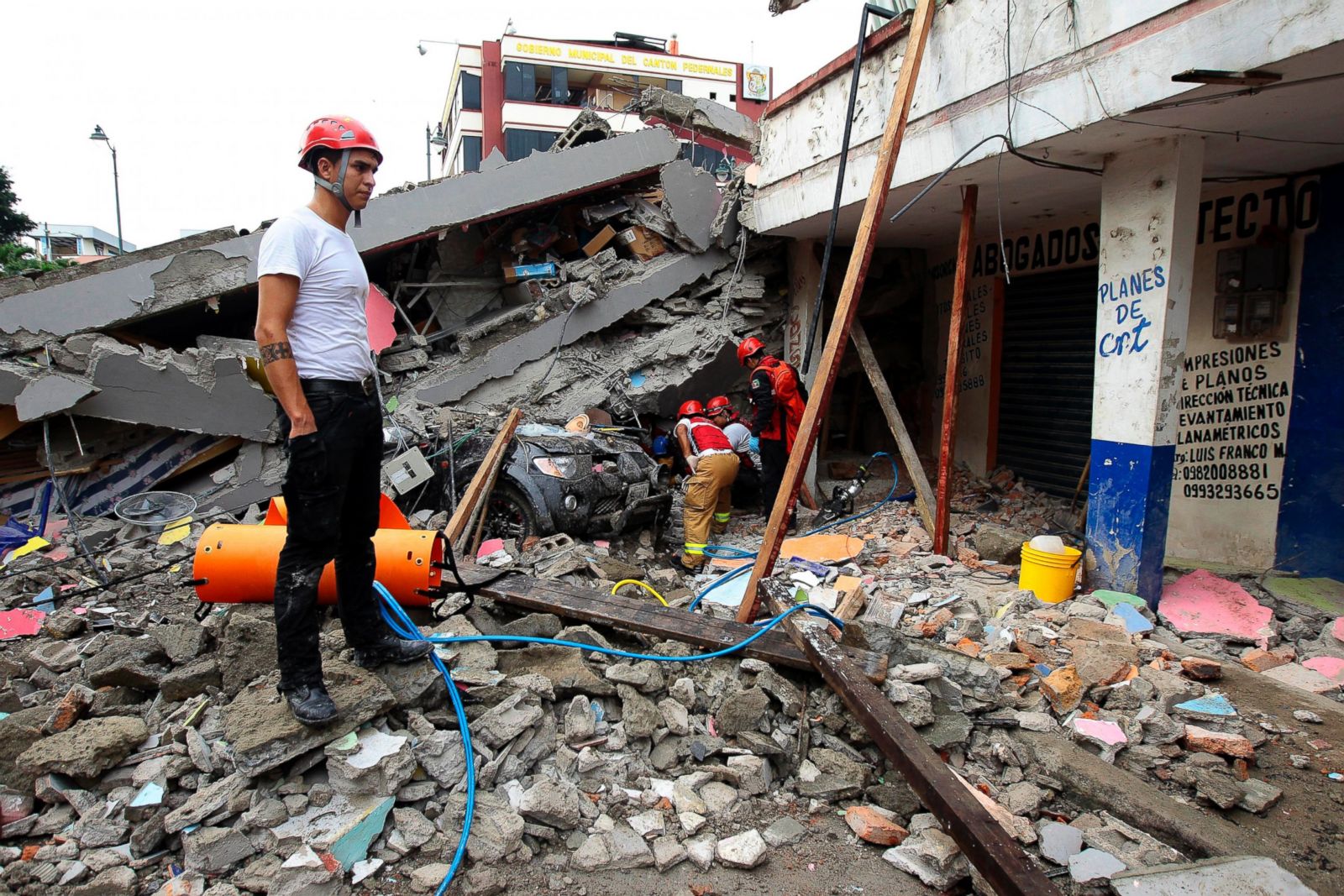 Powerful Earthquake Strikes Ecuador Photos Image 91 ABC News