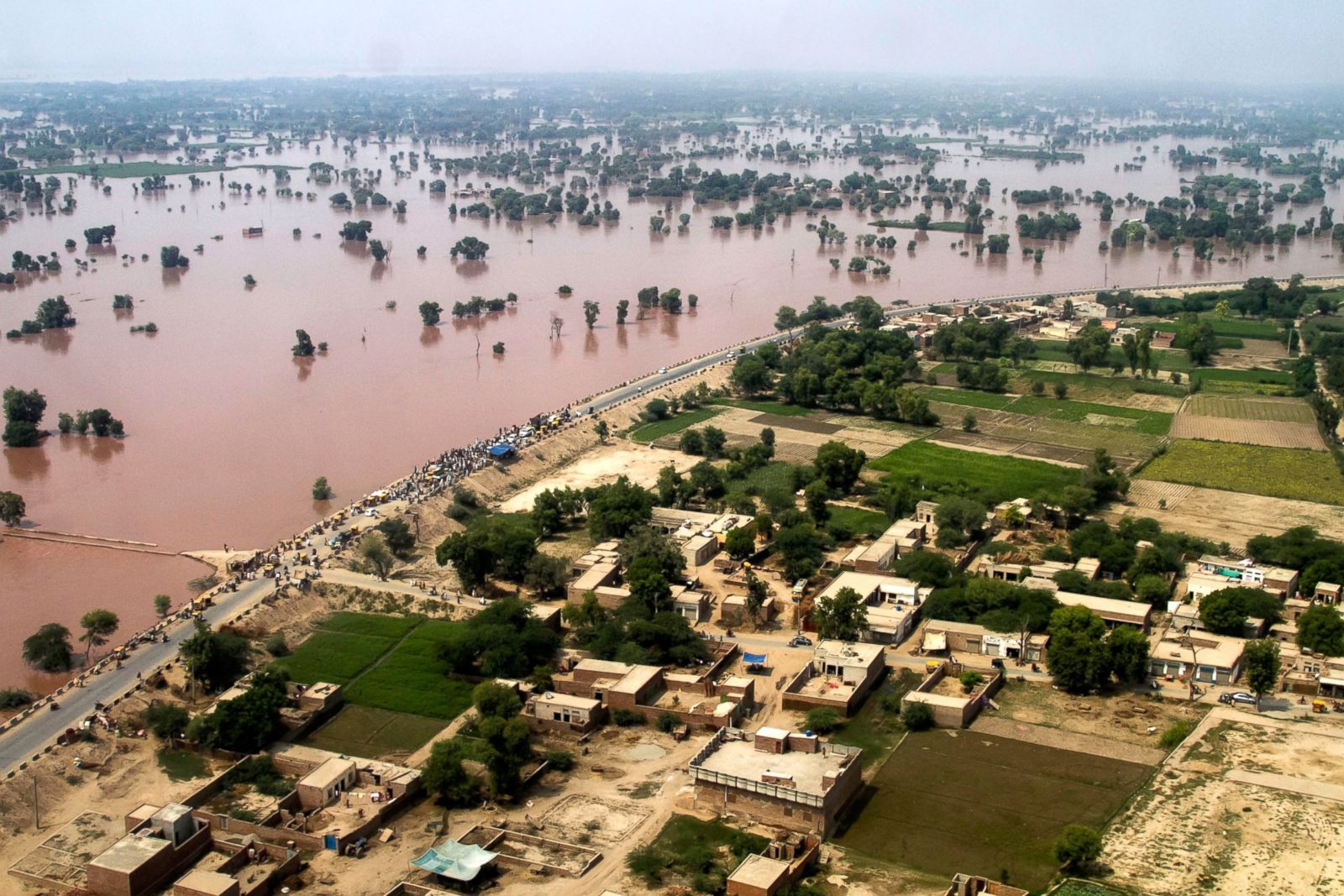 Flooding in Pakistan and India Photos  ABC News