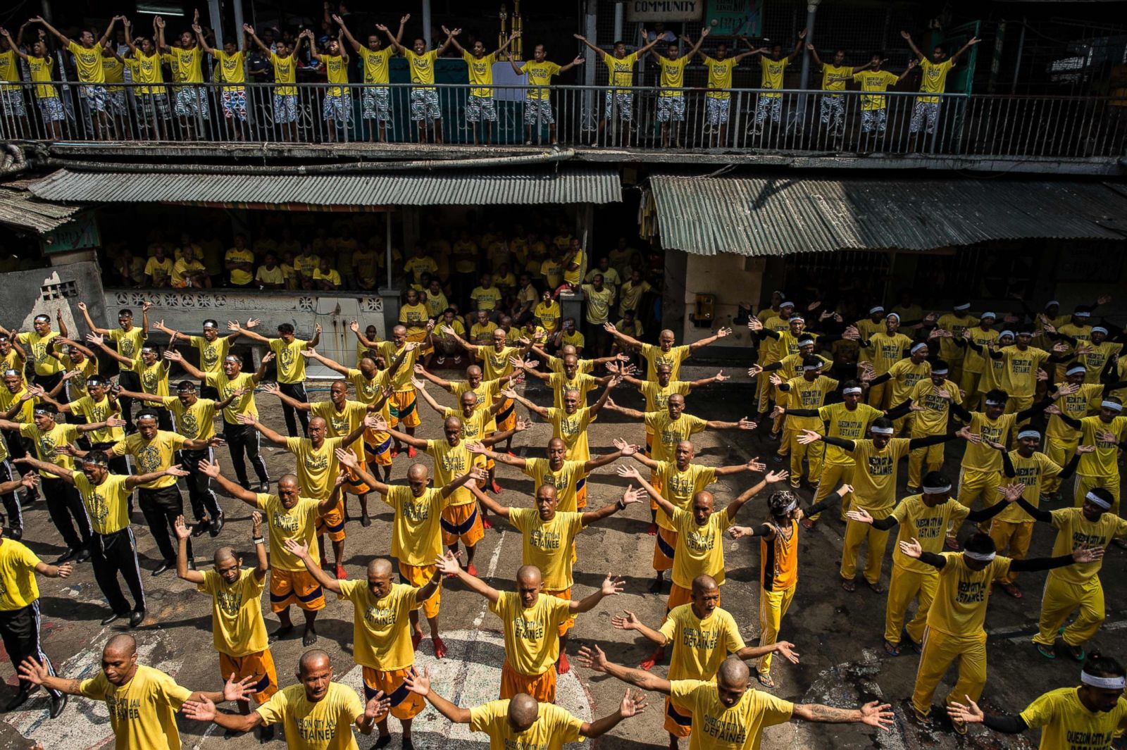 Severe Overcrowding In Manila City Jail Photos Abc News