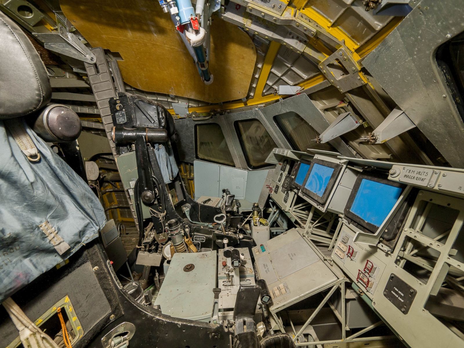space shuttle interior