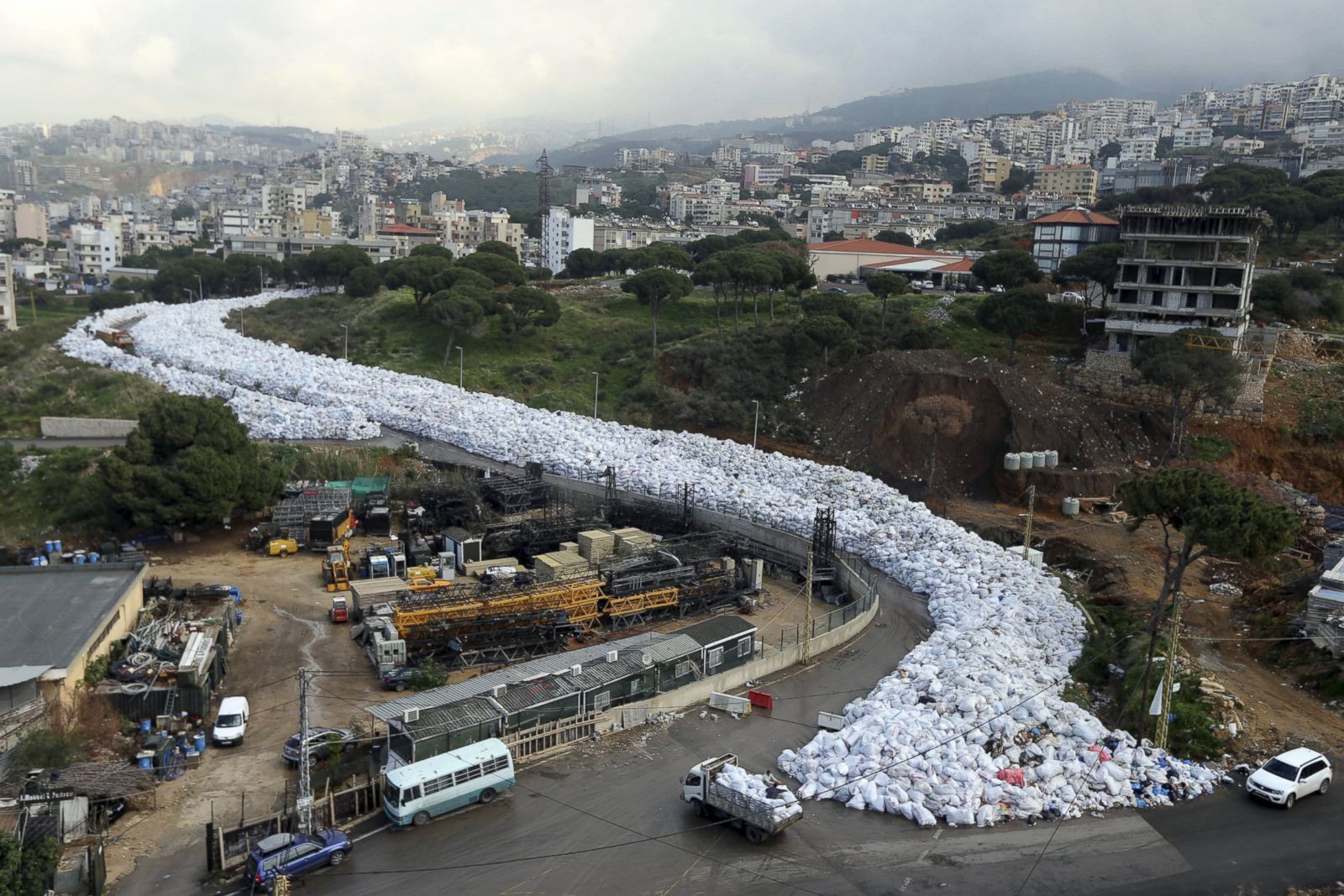 Lebanon's Garbage Crisis Photos ABC News