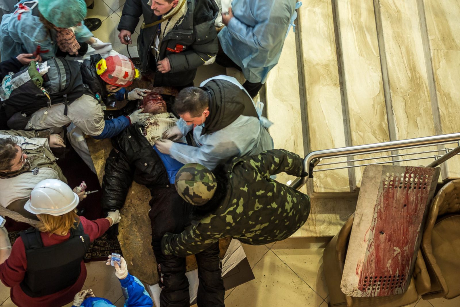 The Kiev Protests Look Apocalyptic Photos - ABC News