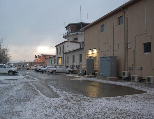 The Snow Goes on at Bagram Photos - ABC News