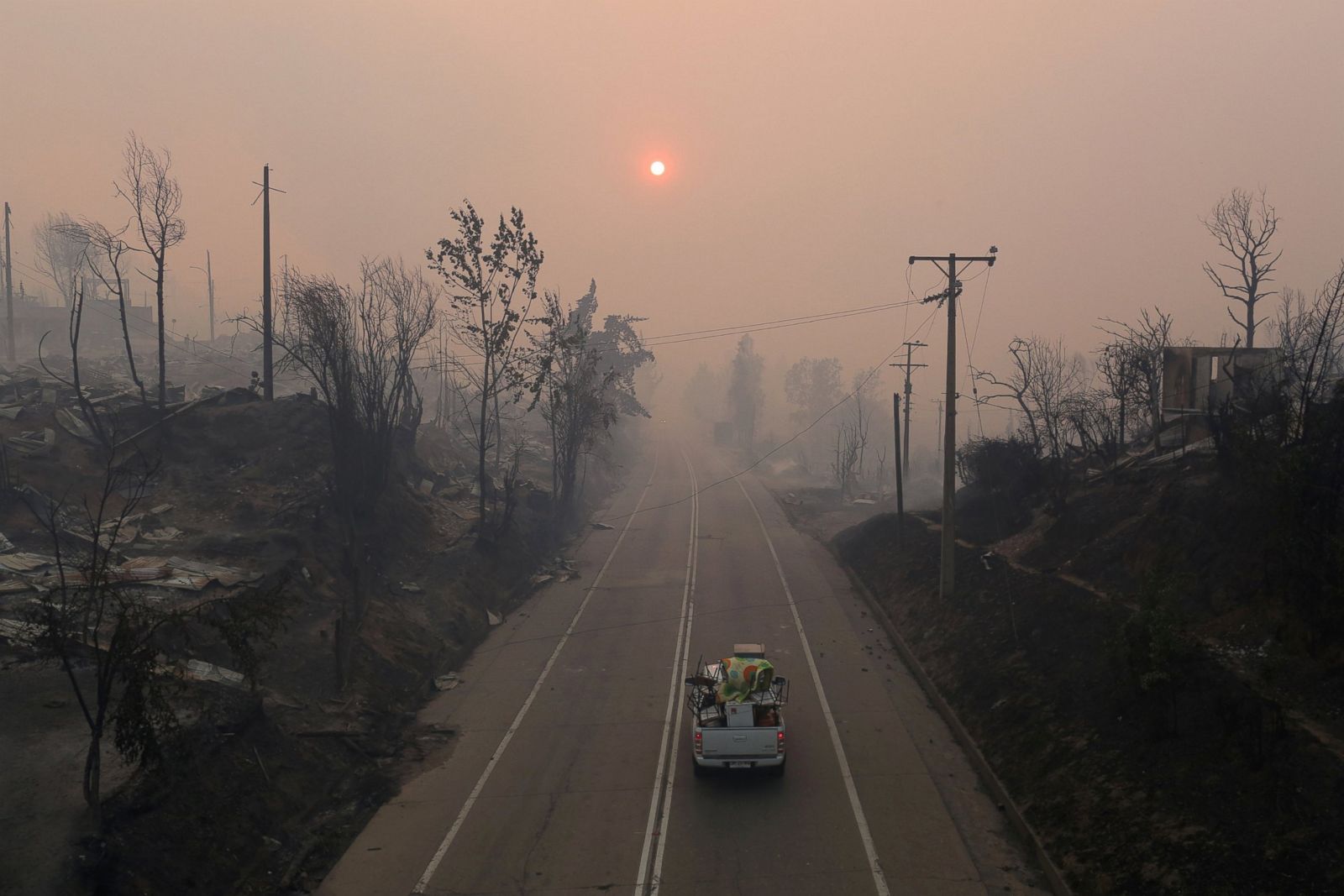 Chile Wildfires Declared a State of Emergency Photos Image 181 ABC