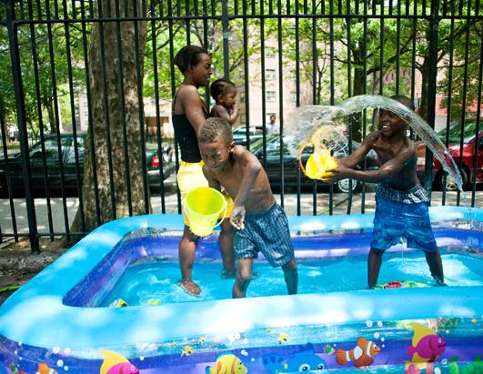 heating a kiddie pool