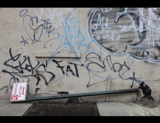 Banksy In New York: Biggest Eyesore In New York Picture | Banksy Art In ...