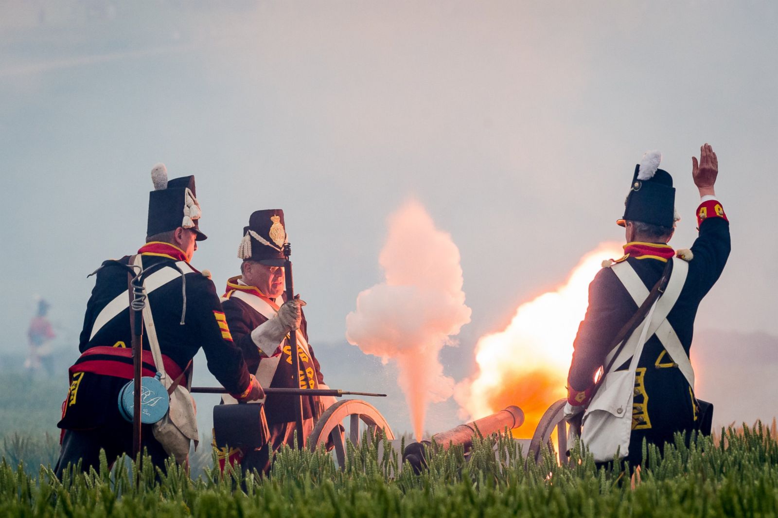 Thousands Reenact Battle of Waterloo on 200th Anniversary Photos ABC News