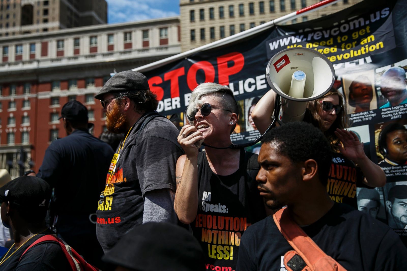 Protesters Gather At Democratic National Convention Photos - ABC News