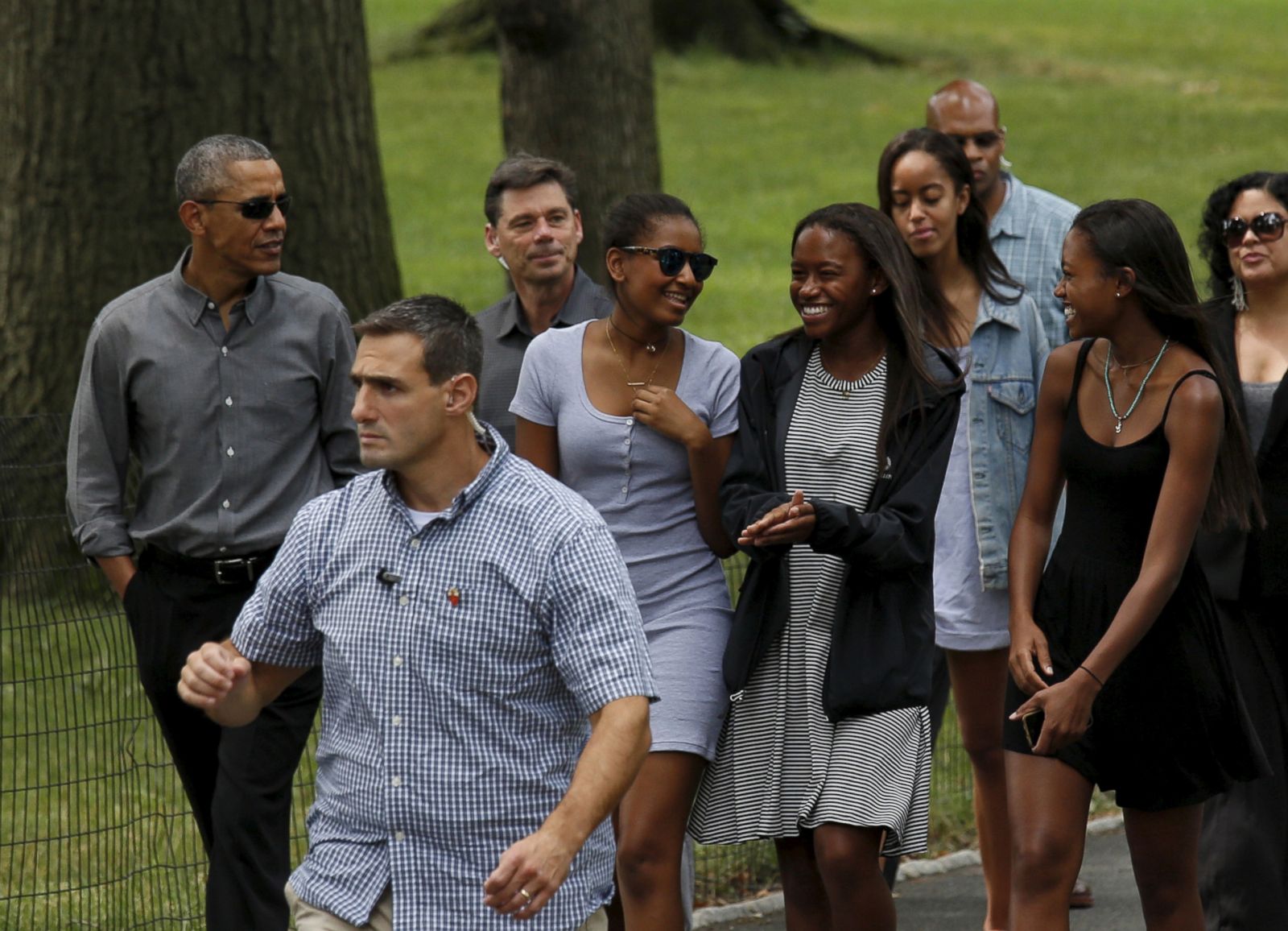 President Obama Hits New York City With Daughters Malia And Sasha Photos Image 41 Abc News