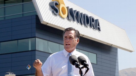 Mitt Romney visits Solyndra