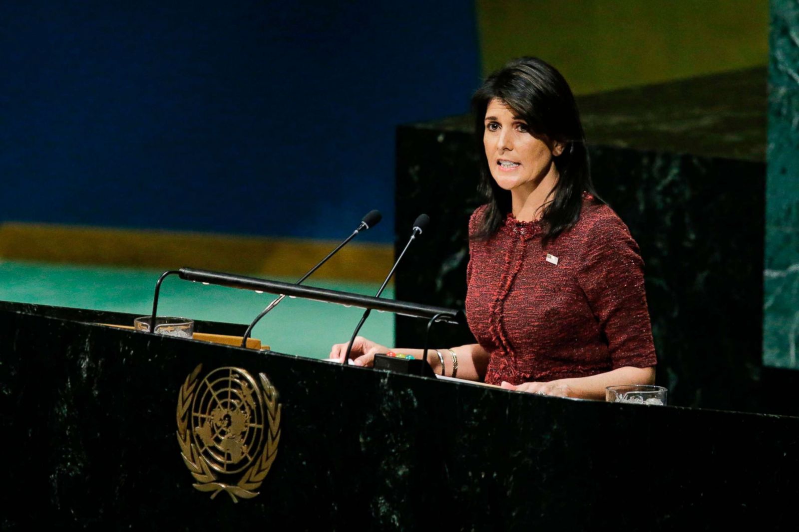 United Nations Ambassador Nikki Haley Photos Abc News 5387
